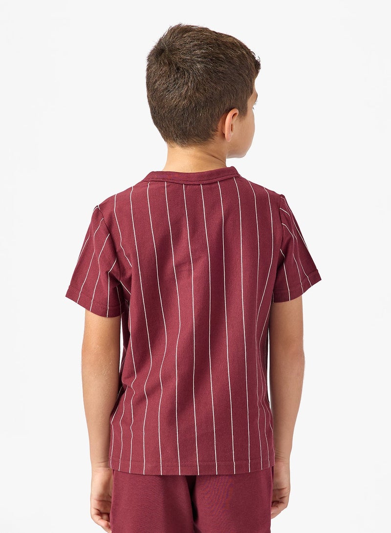 PUMA Kids Classic Striped T-Shirt - Image 2